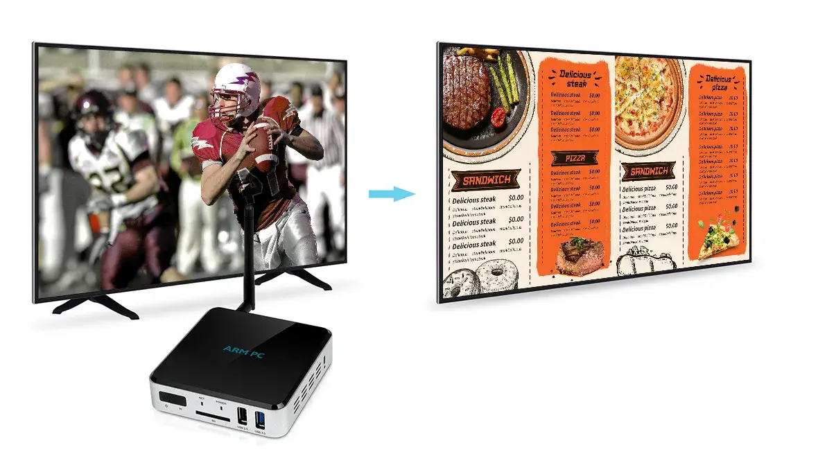 digital signage media player hardware