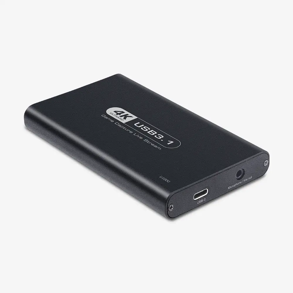 Video Capture Card Usb 3.0 Hd Audio Capture Card 4k 60fps Game Real-time  Streaming Video Recorder C