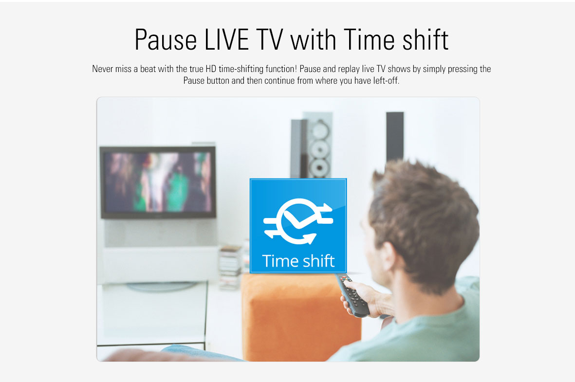 usb tv tuner with time shift