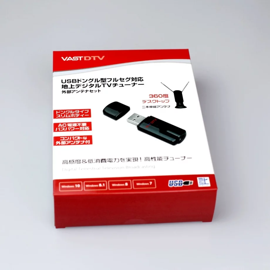 VASTDTV ISDB-T sintonizador TV PC USB