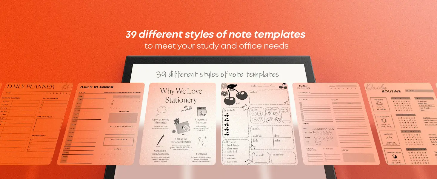 Kloudnote: templates