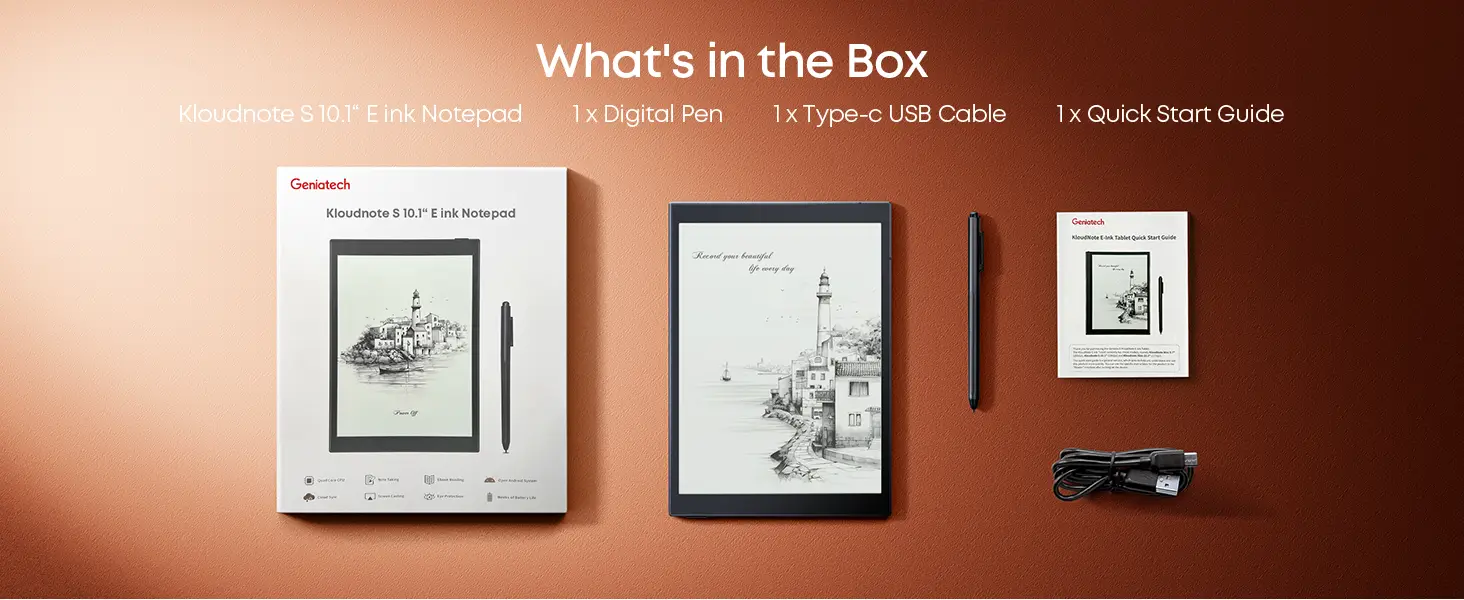 Kloudnote-s Kloudnote s E-ink android tablet